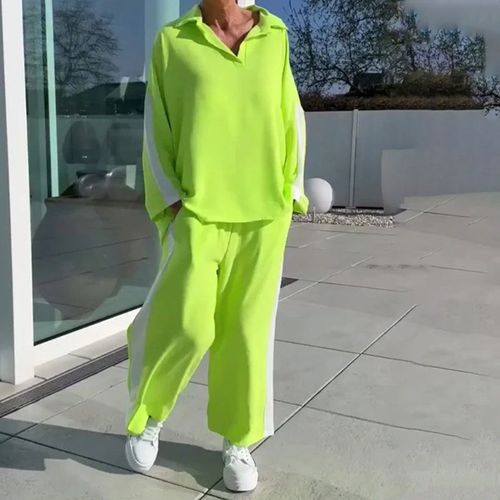 ⏳Time-limited Special⏰Color-Blocking Casual Top & Pants Set