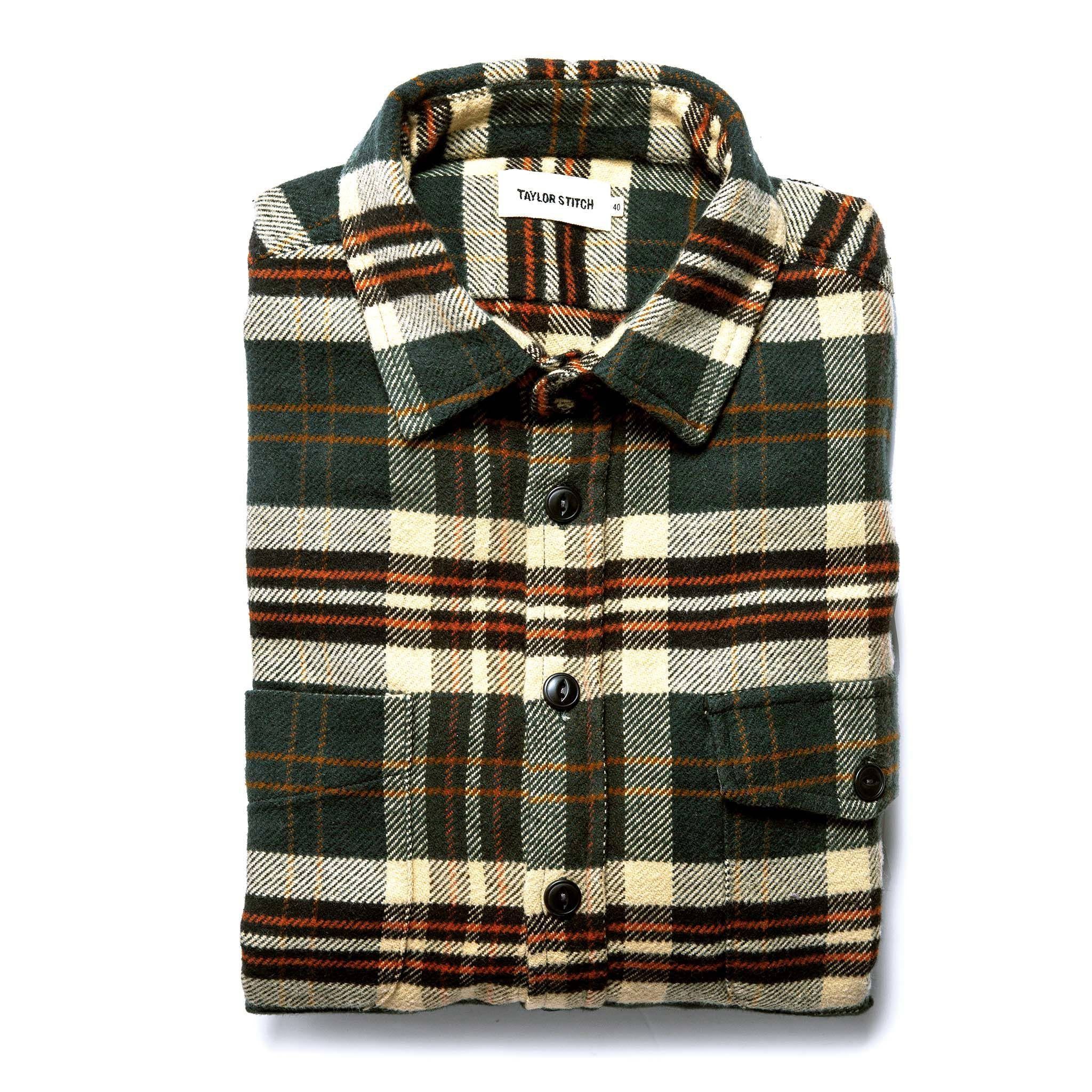 Wneoo Crater Shirt in Forest Plaid