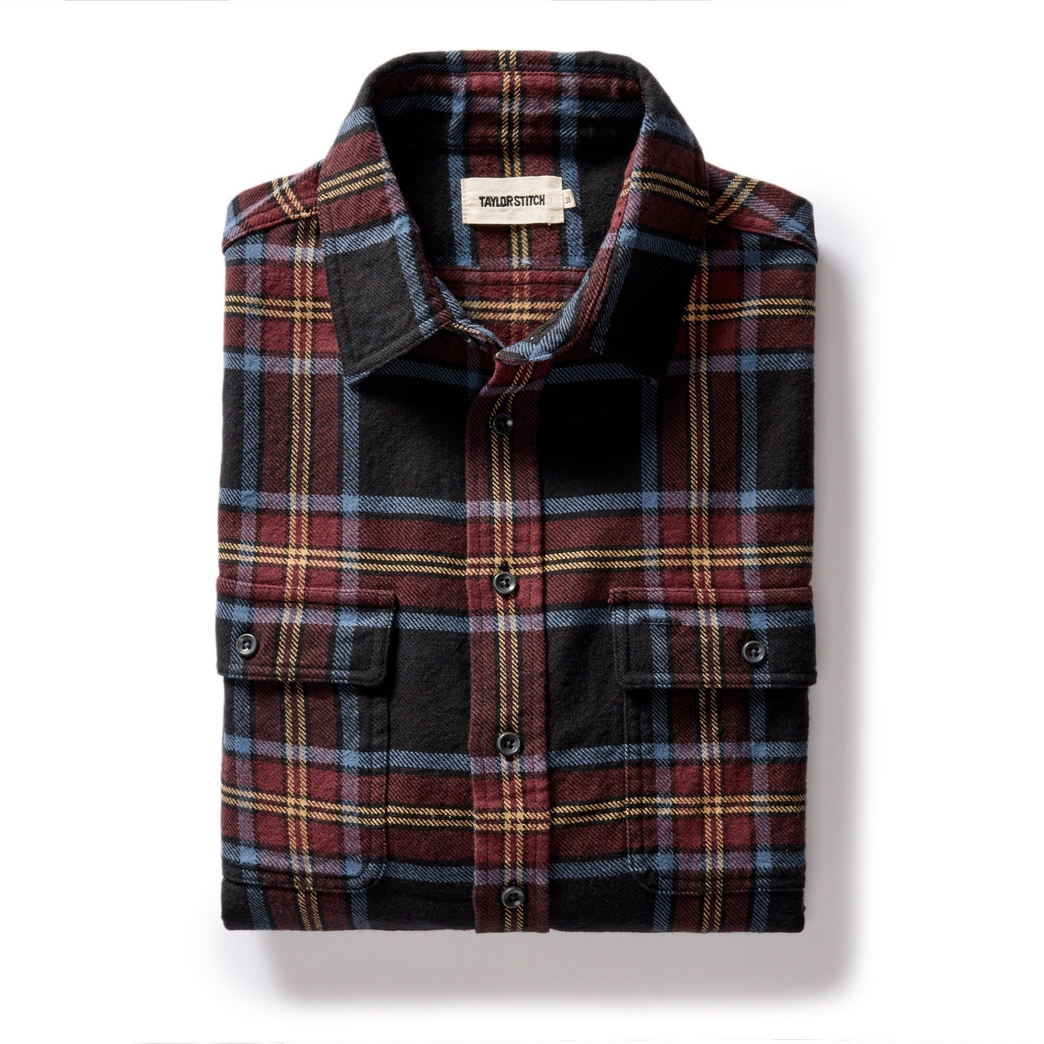 Wneoo Ledge Shirt in Dark Navy Plaid