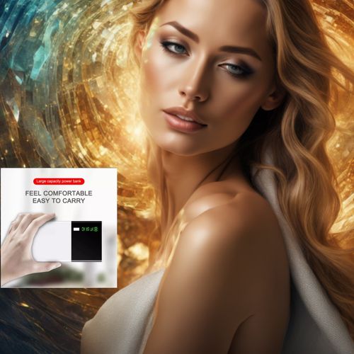 Genuine 20000mAh Mini Portable 18650 Battery Power Bank with Dual USB Ports Fast Charging Phone Charger for All Mobile Phones