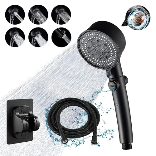 Multifunctional high pressure shower head