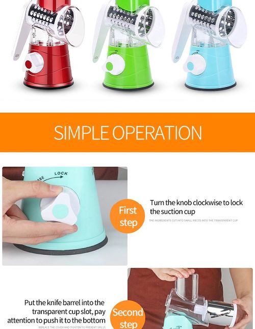 Food Processor Pulse Kitchen Food Processor with Roller