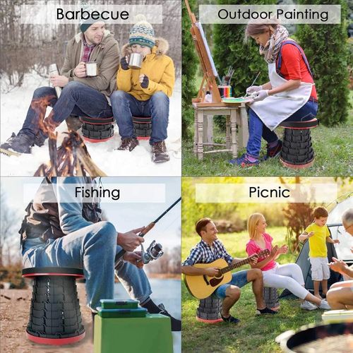 retractable folding seat
