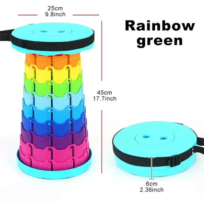 retractable folding seat
