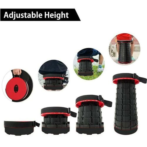 retractable folding seat