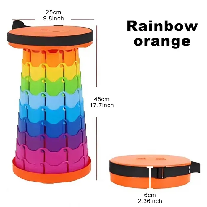 retractable folding seat