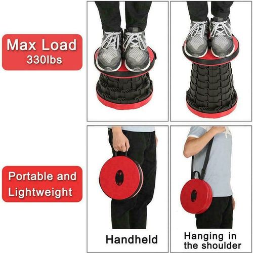 retractable folding seat