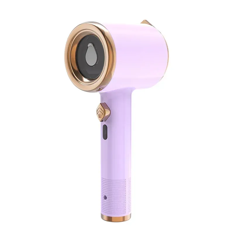 Handheld iron for hanging ironing