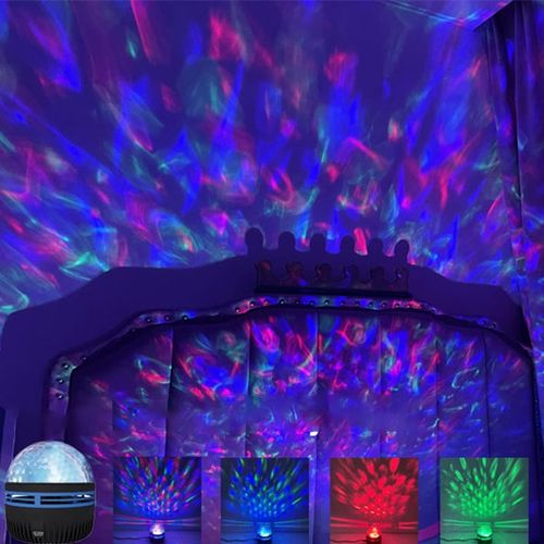 2.1 Northern Lights and Waves Projection Lamps