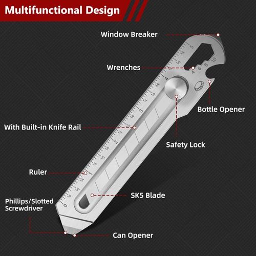 🔥Hot-selling tool🔥 6-in-1 multifunctional utility knife