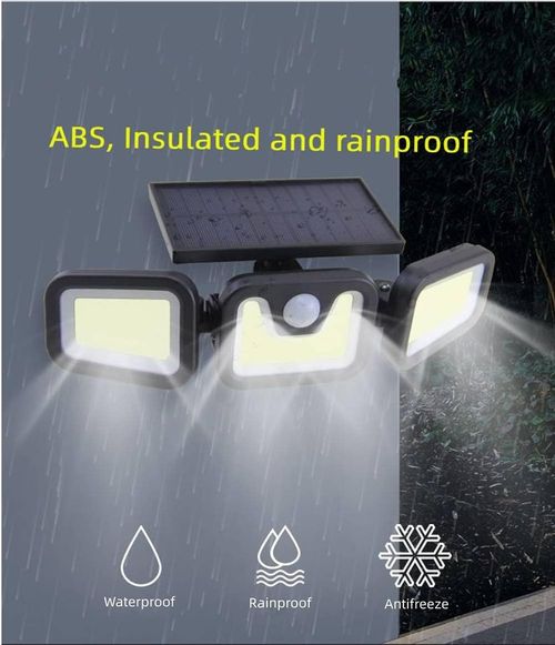 3 Head rotatable Solar Wall lamp