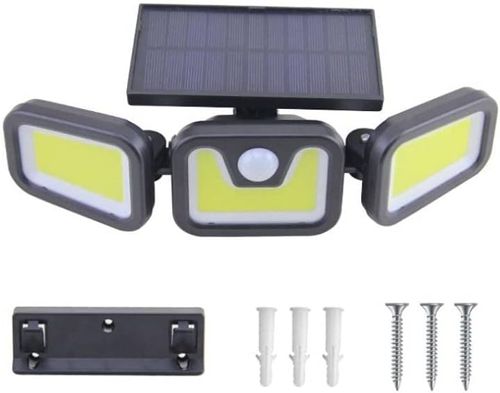 3 Head rotatable Solar Wall lamp