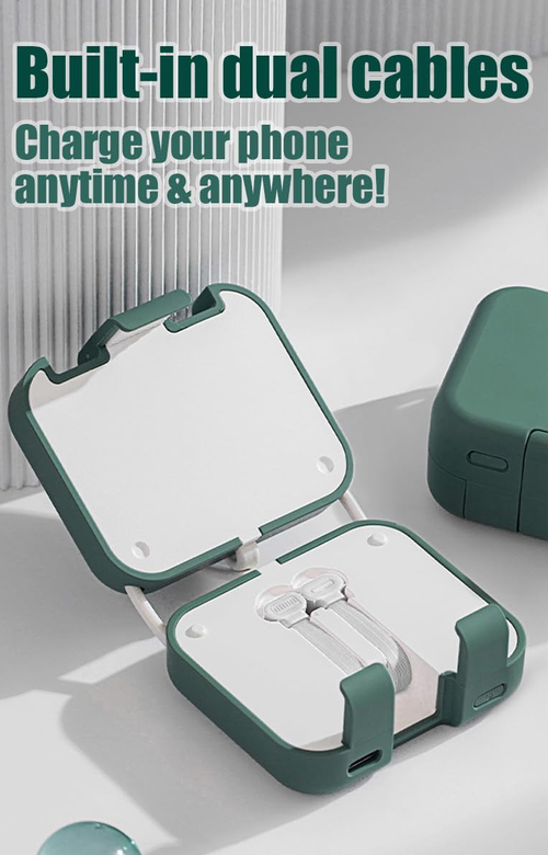 🎉Hot Sale 49% OFF🎁-Portable Wireless Charging Treasure Mobile Phone Holder⚡Free Shipping