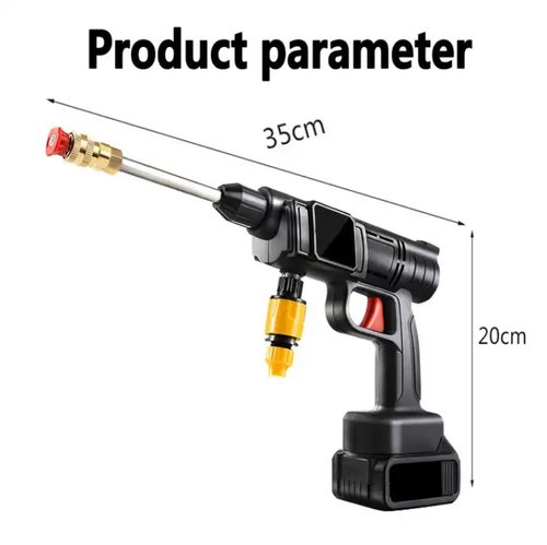 Car Washing Machine Water Spray Gun Car Wash Wireless Lithium Battery Portable High Pressure Car Washer