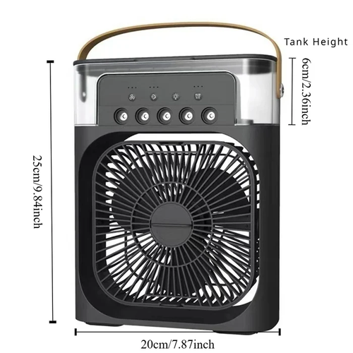 (💥SUMMER HOT SALE- 47% OFF💥)Portable Ice Fan Air Cooler With water For Frost Cube Fan