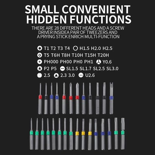 Magnetic Screw Driver Kit Multi-purpose Precision Screwdriver Set Repair Tool Accessories