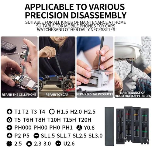 Magnetic Screw Driver Kit Multi-purpose Precision Screwdriver Set Repair Tool Accessories