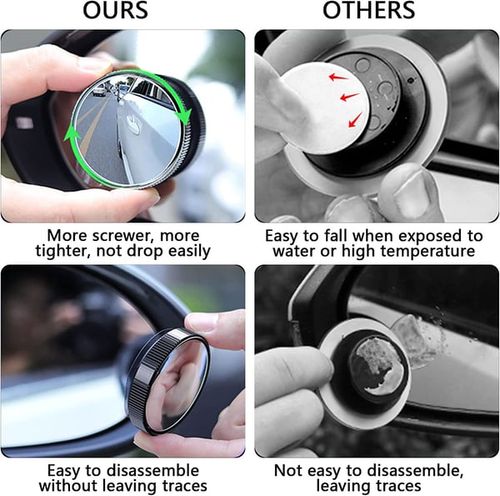 (Hot Deal - 49% Off) Automotive Blind Spot Mirrors (1 Pair)