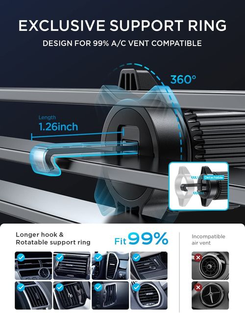 🎁 NEW Air Vent Car Phone Mount Holder