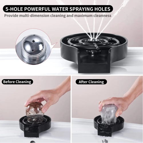 Cleaner Glass Pressure Cup Cleaner