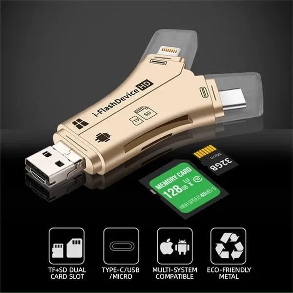 🔥🔥🔥4-in-1 Media Transfer with Memory✨🚀Desconto de 50% por tempo limitado🚀