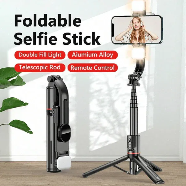 🤳💥Foldable selfie stick tripod✨Limited time 50% discount🚀