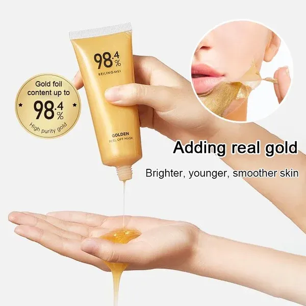 🔥 - Gold Foil Peel-Off Mask✨🚀50% time limit🚀Akra cash on delivery