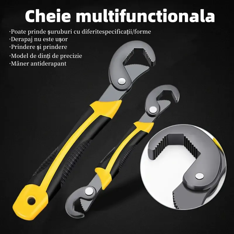 🎁💯 Hot Sale🎁)Industrial Grade Multifunctional Self-locking Pipe Wrench Tool👉