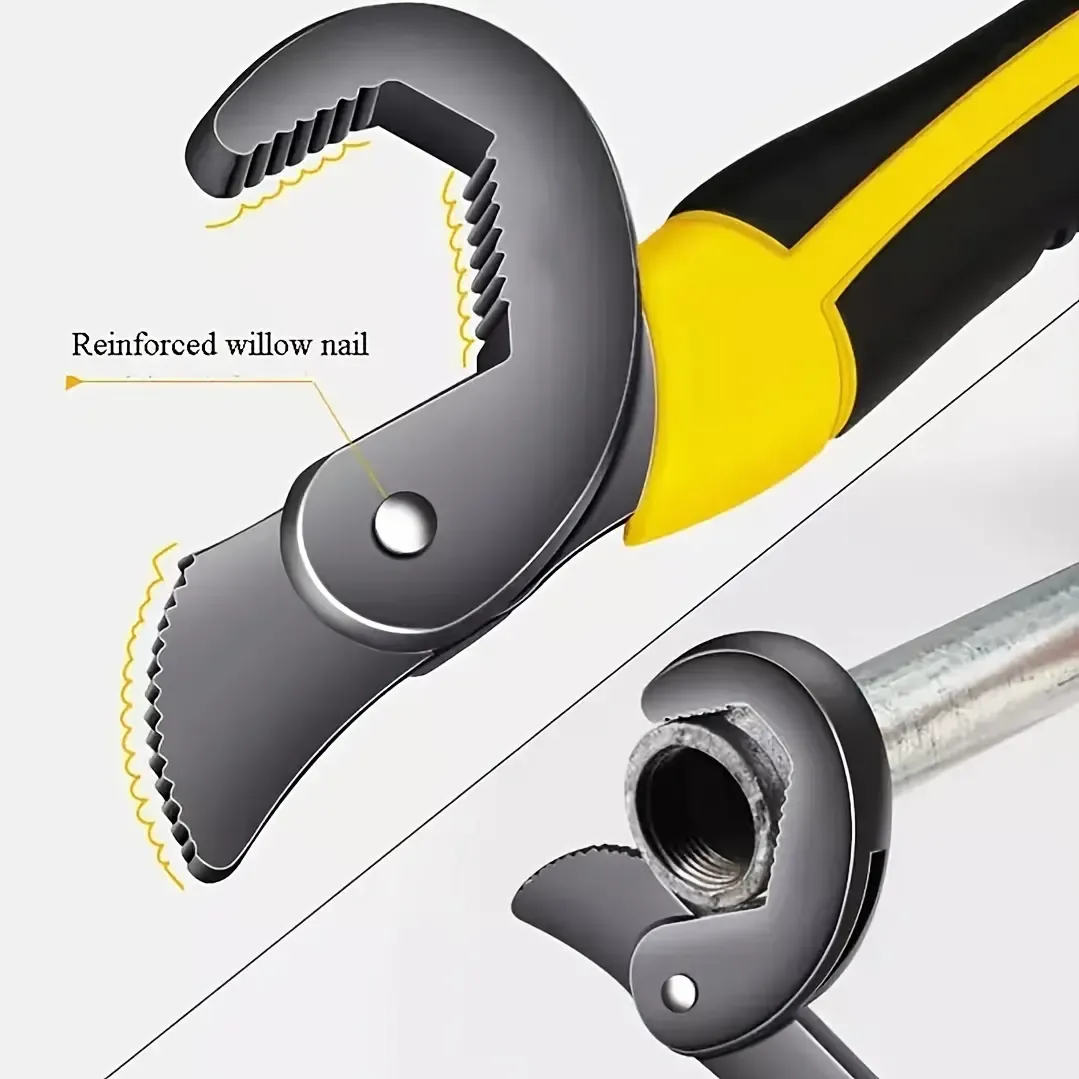 🎁💯 Hot Sale🎁)Industrial Grade Multifunctional Self-locking Pipe Wrench Tool👉