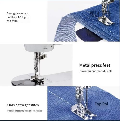 🔥💯🏹 Household Small Mini Sewing Machine Household Mini Electric Desktop Multi-Function Automatic Sewing Machine.💫😎👉