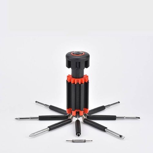 8 in 1  Multifunctional Portable Mini Screwdriver Set with LED Torch