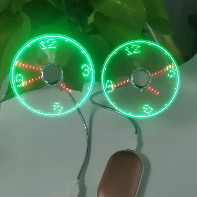 Stay Cool and On Time with Our USB Fan Clock