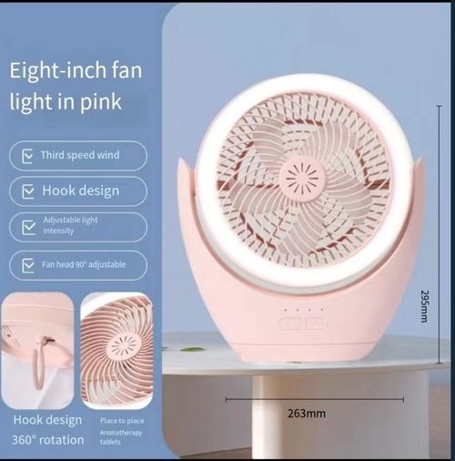 Portable Illumination and Cool - Solar Camping Lamp for Africa