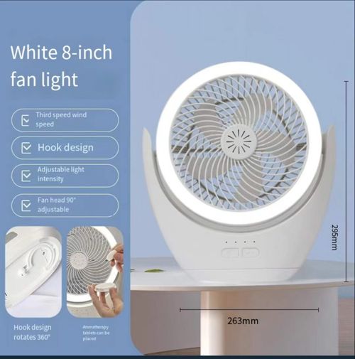 Portable Illumination and Cool - Solar Camping Lamp for Africa