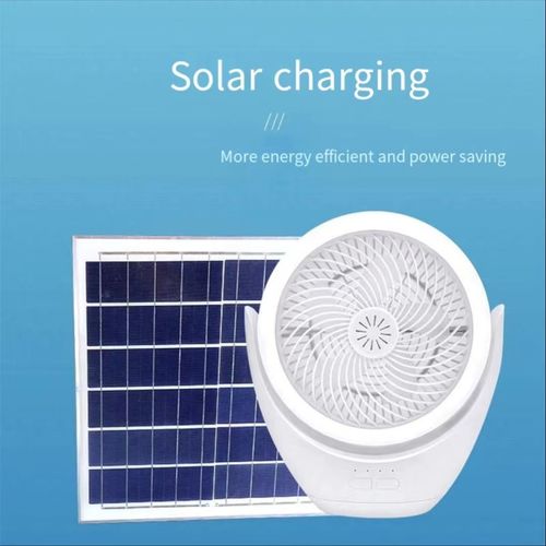 Portable Illumination and Cool - Solar Camping Lamp for Africa