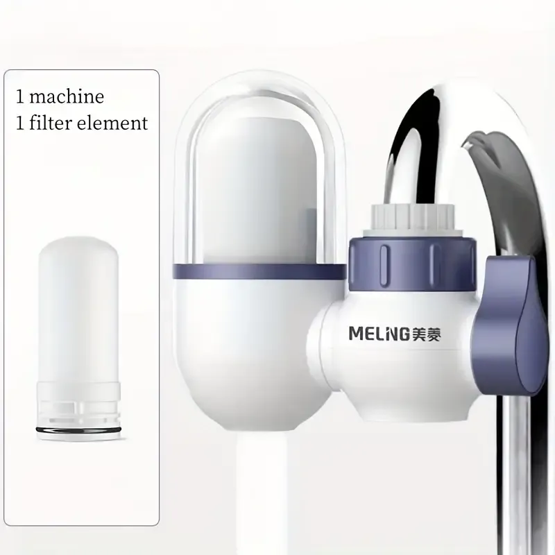 1pc Special Ceramic Filter Eliminate Impurities Enjoy Cleaner Water With Our Faucet Water Purifier