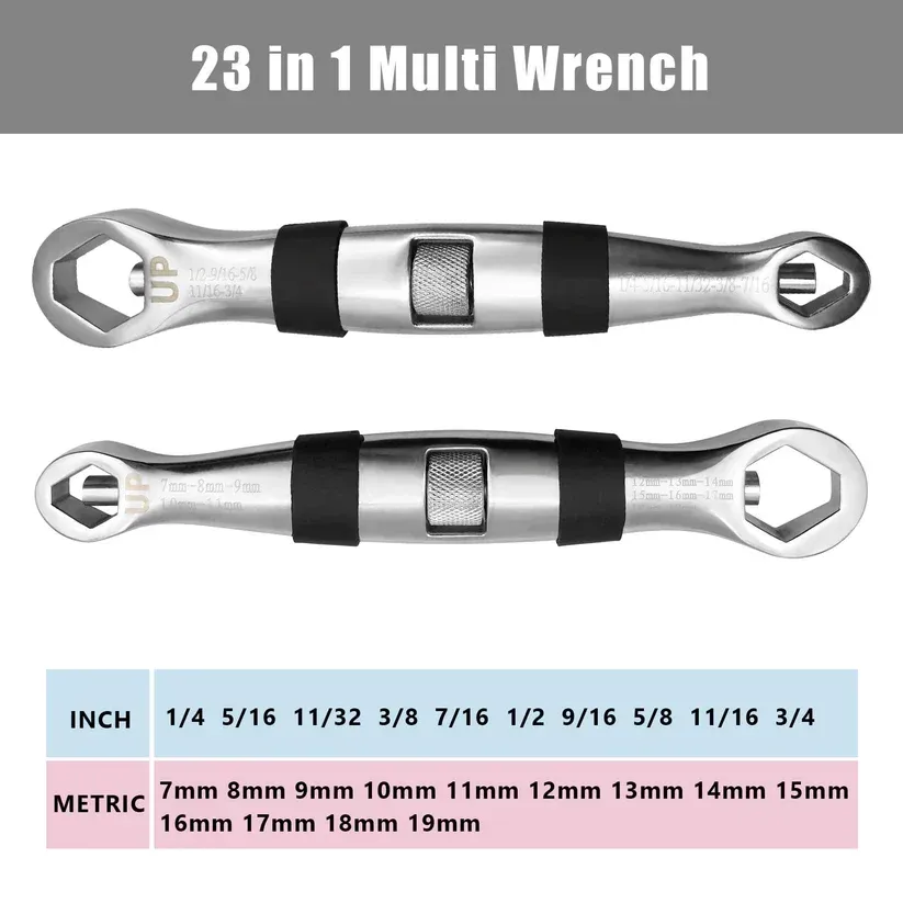 🔥 🔥Universal wrench multifunctional adjustable wrench