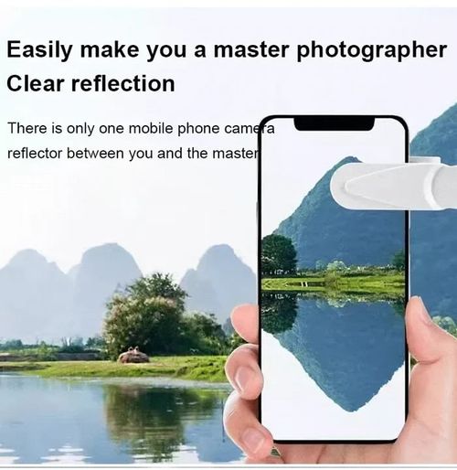 Smartphone Camera Mirror Reflection Clip Kit