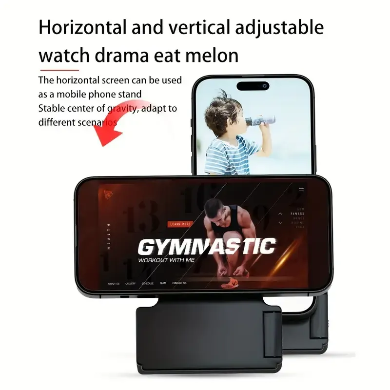 Magnetic Mobile Phone Holder Wireless Wireless Camera Handle Phone Shutter Release Self Camera Handle For Smartphone