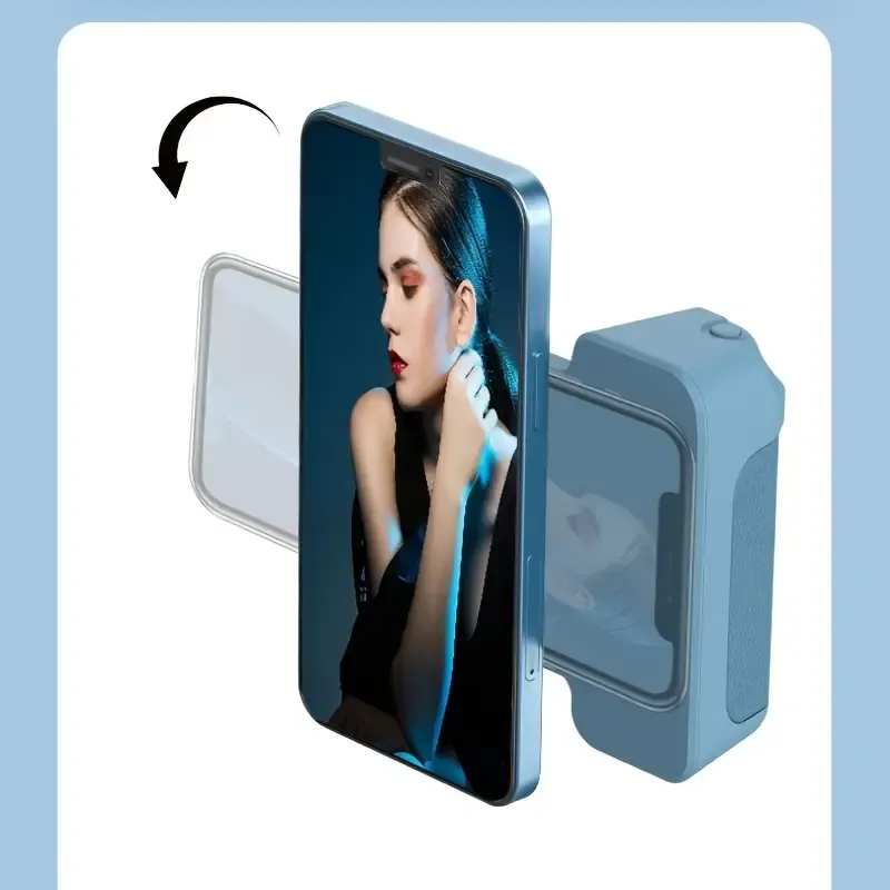 Magnetic Mobile Phone Holder Wireless Wireless Camera Handle Phone Shutter Release Self Camera Handle For Smartphone