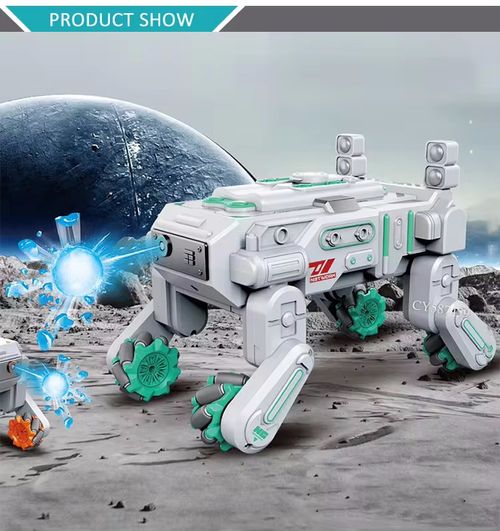 ✨🚀New space mechanical dog water bomb remote control car🚀