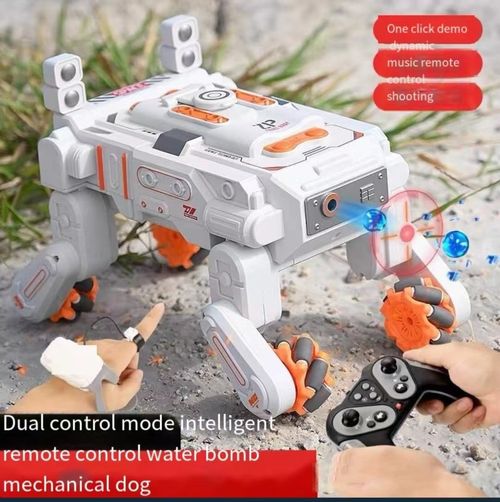 ✨🚀New space mechanical dog water bomb remote control car🚀