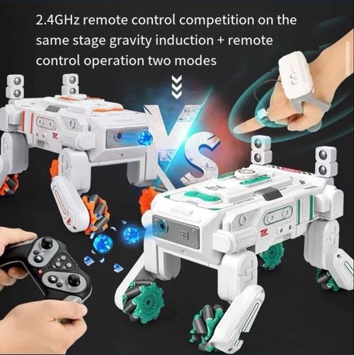 ✨🚀New space mechanical dog water bomb remote control car🚀
