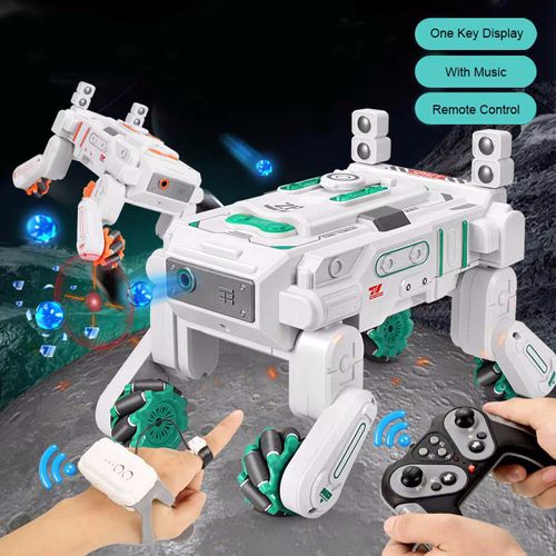 ✨🚀New space mechanical dog water bomb remote control car🚀