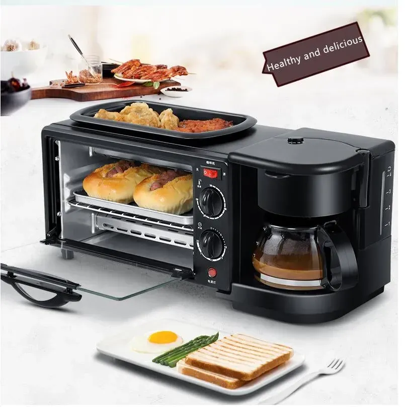 🔥Hot Sale 🔥3 in 1 family breakfast machine