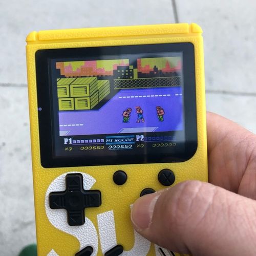 Retro Portable Mini Handheld Video Game Console 8-bit 3.0-inch Color LCD Display Children's Color Game Console Built in 500 Games😍😍😍