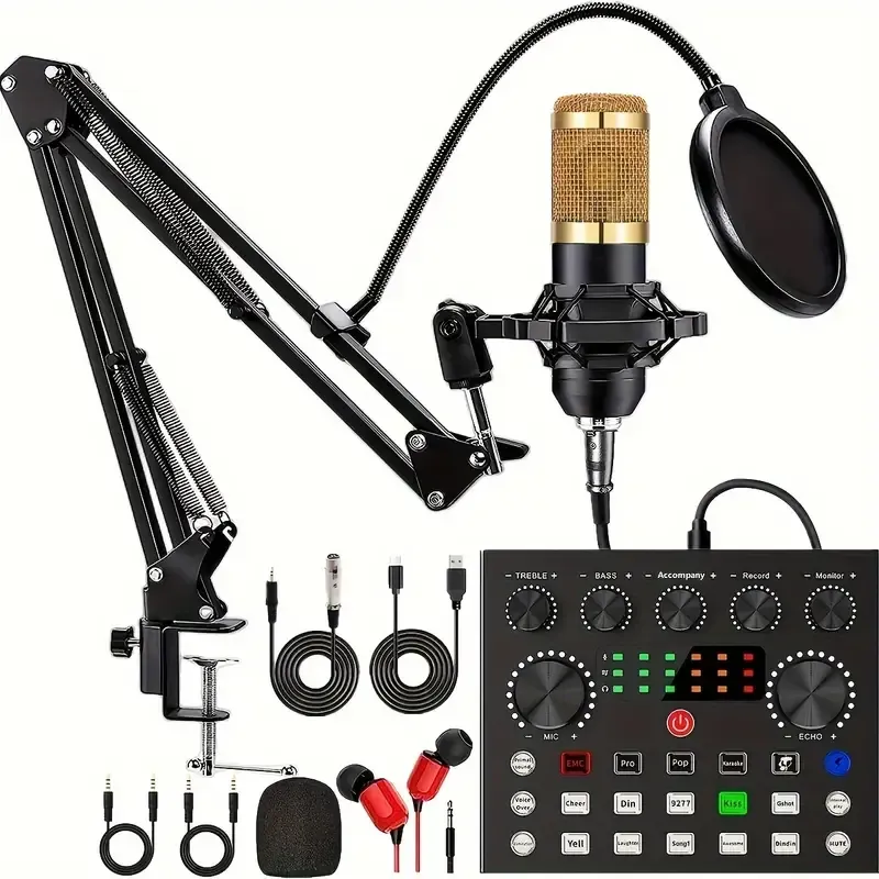Podcast Magic The Ultimate XLR Podcast Microphone Kit Professional Equipment - Elevate Your Sound