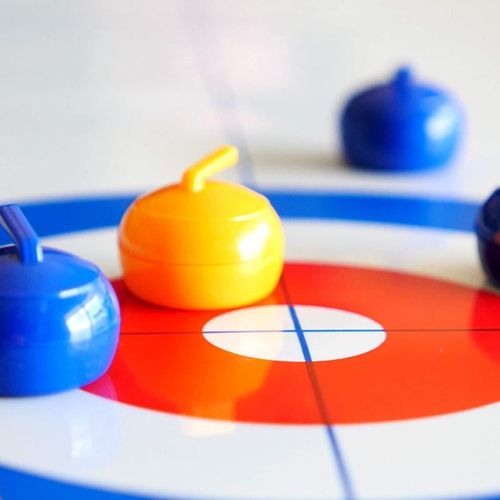 🔥 Mini Table Curling Balls