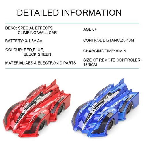 🔥Buy 2 Get 20% OFF -Remote Control Car Wall Climbing Car🏎️