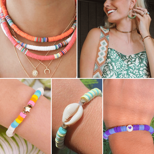 🔥hot Sale- 49% OFF🎁 - Clay Beads Bracelet Making Kit